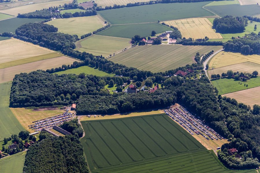 Château de Hülshoff à Havixbeck, Rhénanie-du-Nord-Westphalie