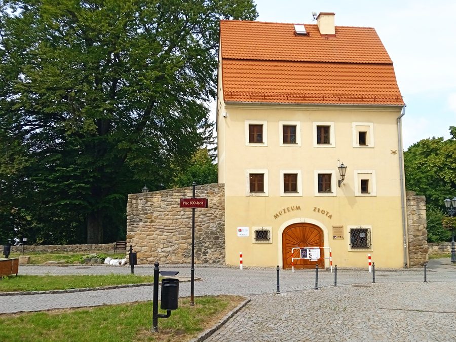 Bâtiment du musée de l’or à Złotoryja