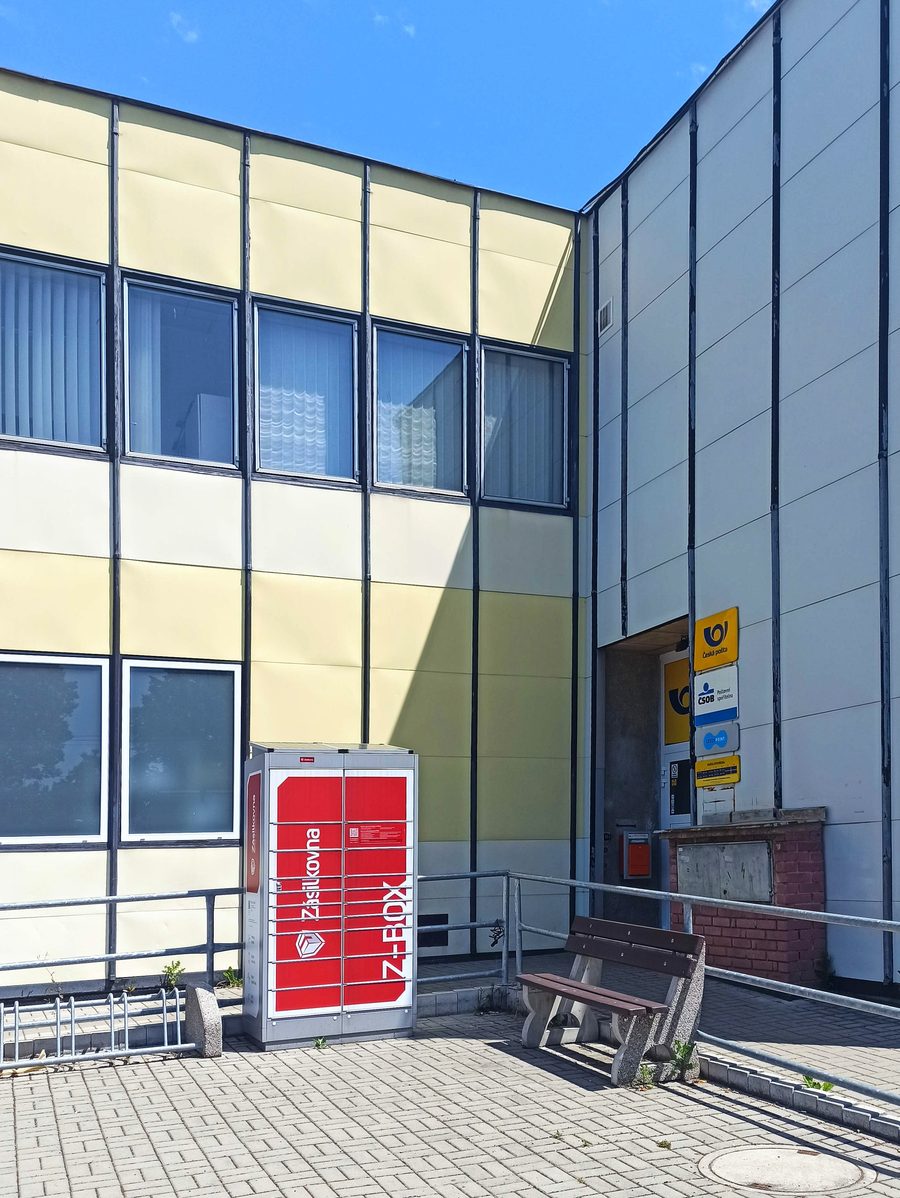 Bureau de poste à Mirošov dans le district de Rokycany