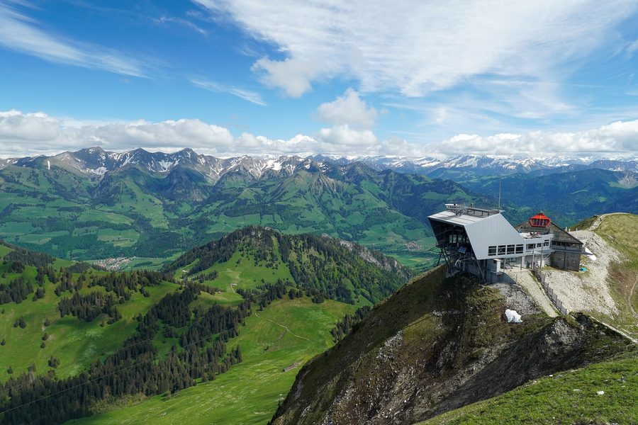 Le Moléson dans les Préalpes suisses