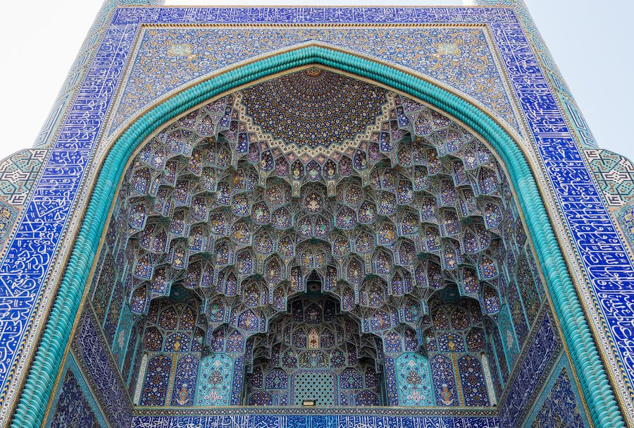 La mosquée du Shah à Ispahan