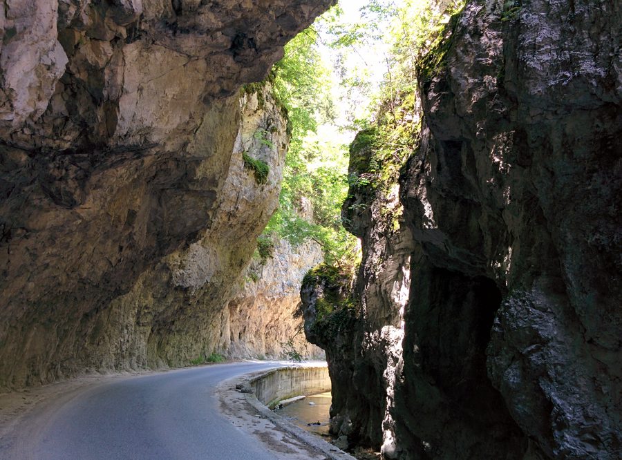 Gorges de Buynovsko dans les montagnes des Rhodopes près de Yagodina, province de Smolyan