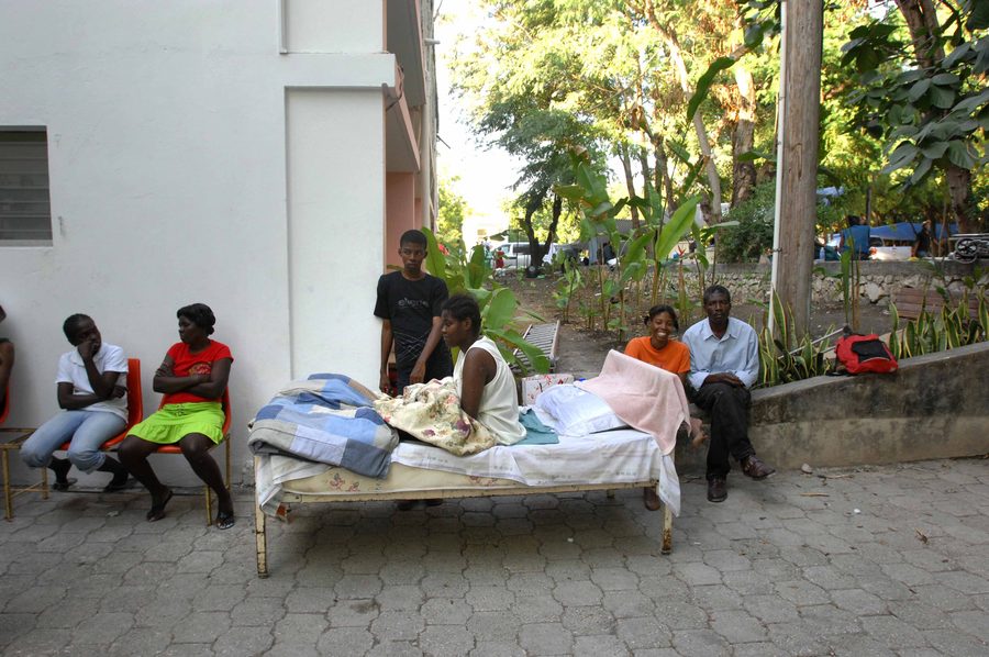 Vue urbaine dans l’ouest d’Haïti, près de Port-au-Prince