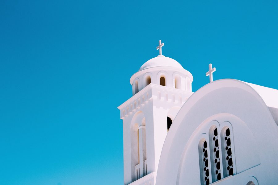 Paysage de Paros, Grèce