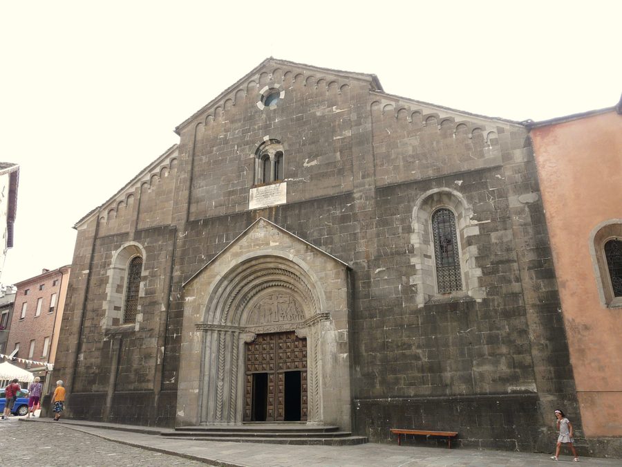 Duomo de Berceto, Émilie-Romagne, Italie