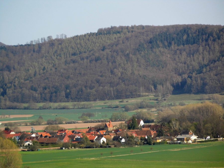 Vue de Schwebda en Hesse depuis le Kochsberg