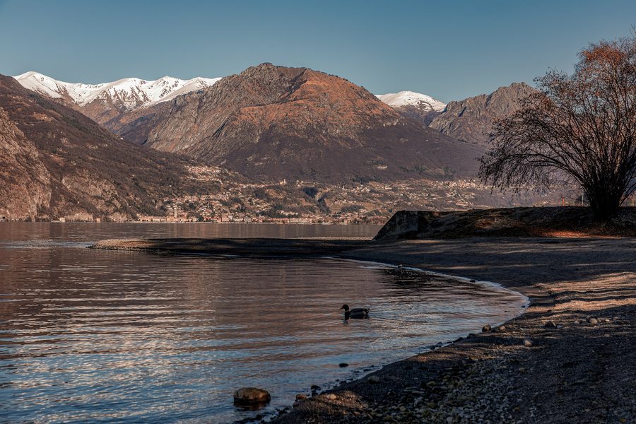 Panorama de Porlezza vu depuis Claino con Osteno