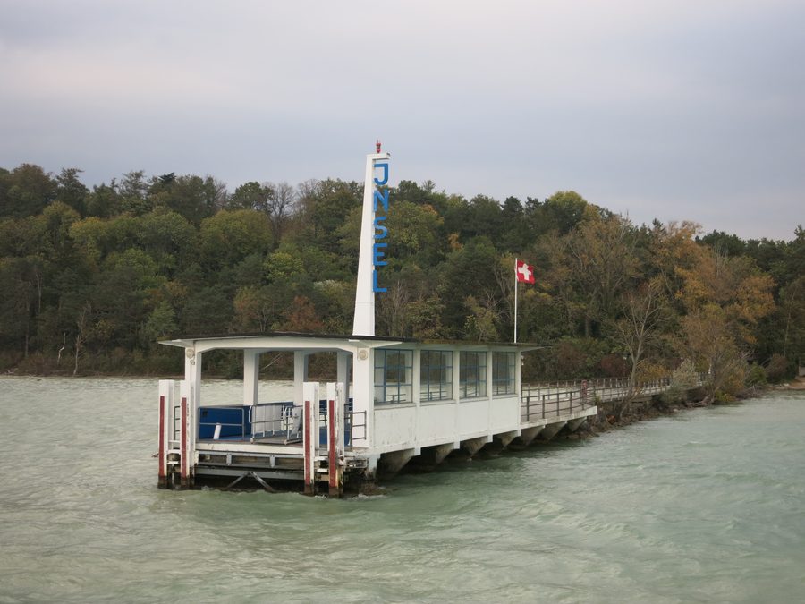 Côté nord de l’île Saint-Pierre dans le lac de Bienne.
