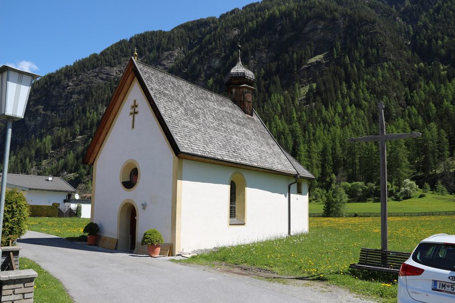 Chapelle du village Maria-Loreto à Au, Längenfeld, Tyrol