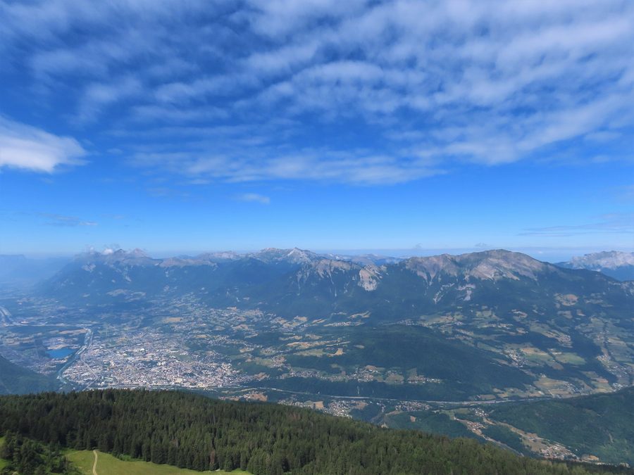Le massif des Bauges vu depuis Roche Pourrie en Savoie