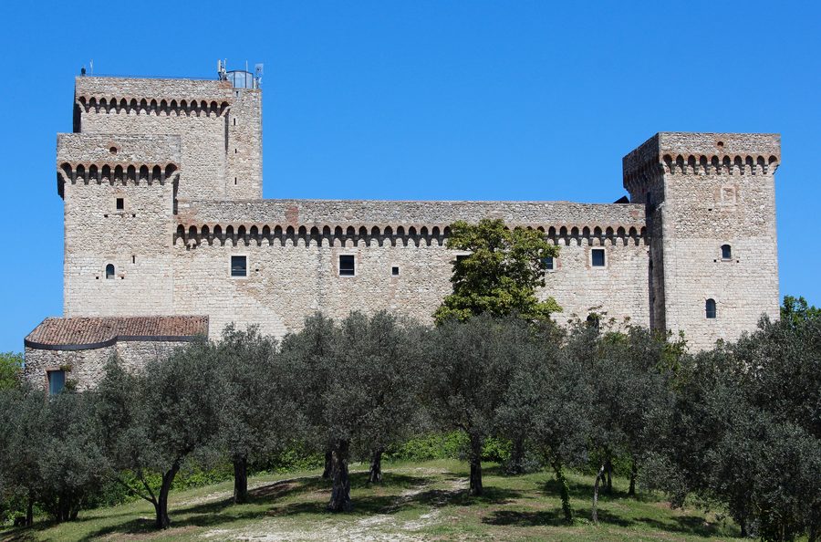 Château Rocca di Albornoz à Narni, Ombrie