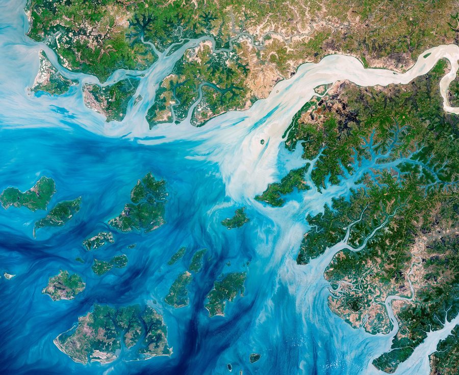 Côte et îles en Guinée-Bissau