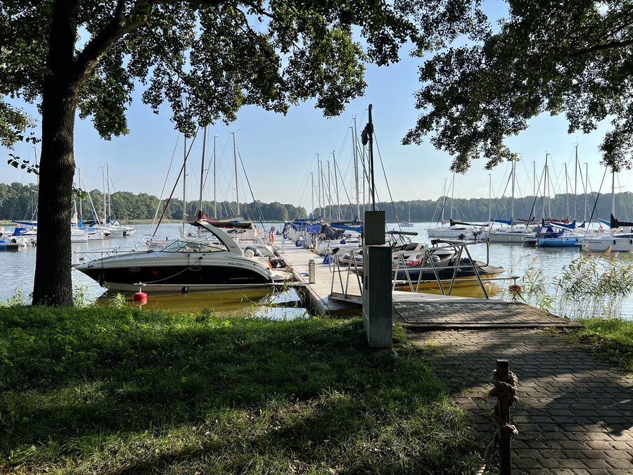 Hafen von Sztynort am See
