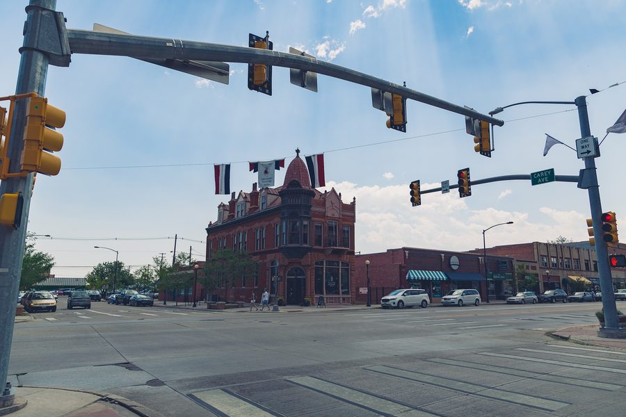 Historic Tivoli Building dans le centre-ville de Cheyenne, Wyoming