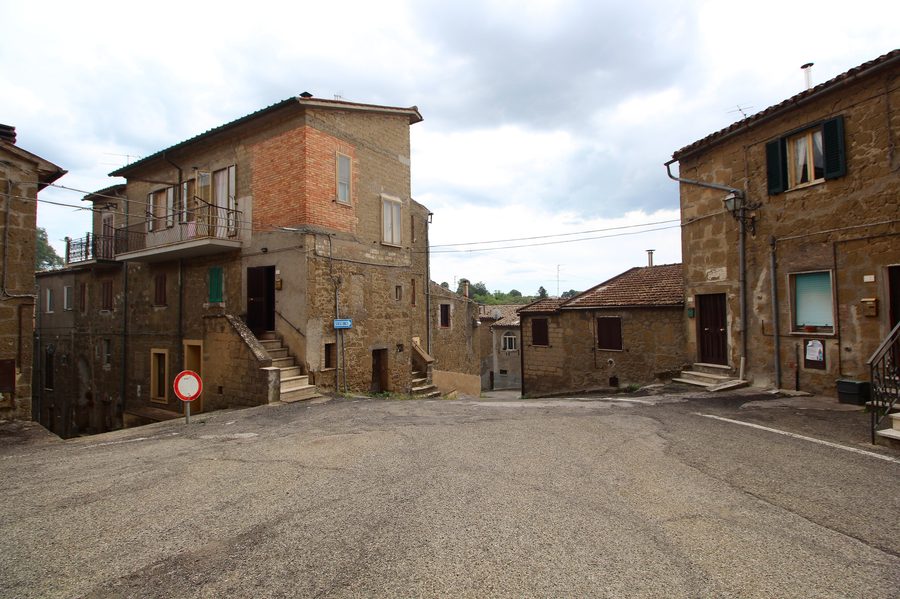 San Quirico, hameau de Sorano, province de Grosseto, Toscane, Italie
