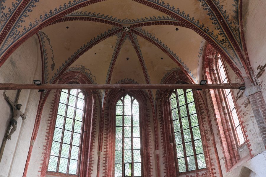 Chœur de l’église du village à Kirchdorf sur l’île de Poel