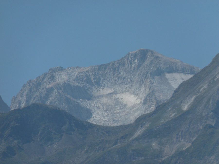 L’Aneto vu depuis le belvédère de Vilamòs
