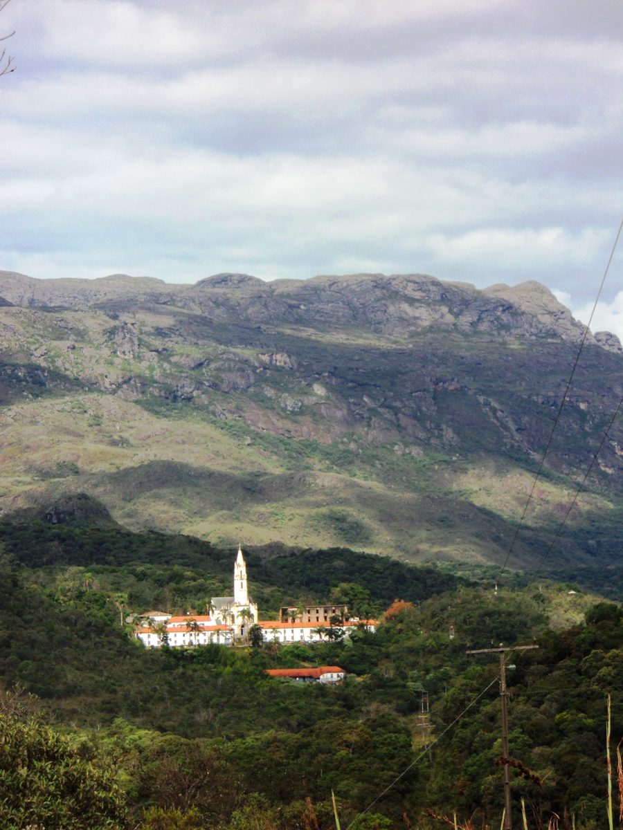 Vue partielle de la Serra do Caraça, à Catas Altas, Minas Gerais, Brésil.