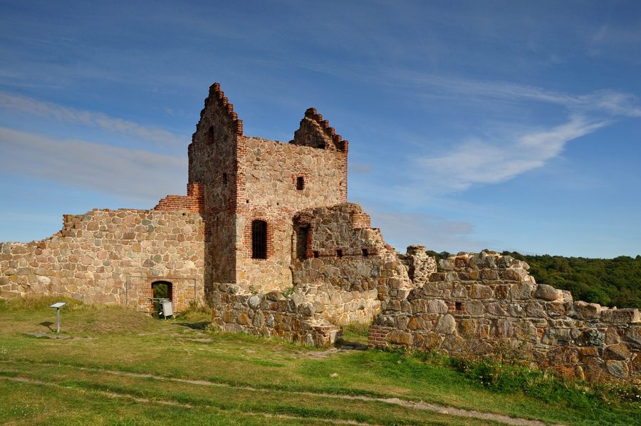 La côte nord de Bornholm