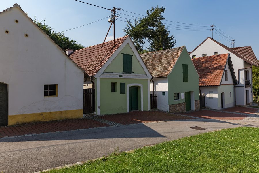 Cité des caves dans le Weinviertel