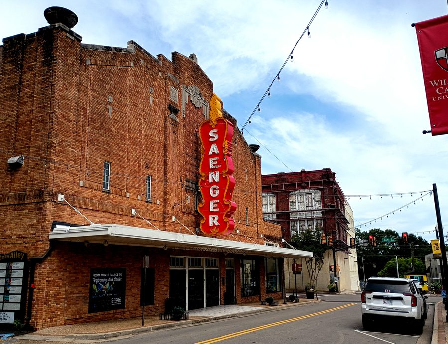 Hattiesburg Saenger Theater au 201 Forrest Street à Hattiesburg, Mississippi