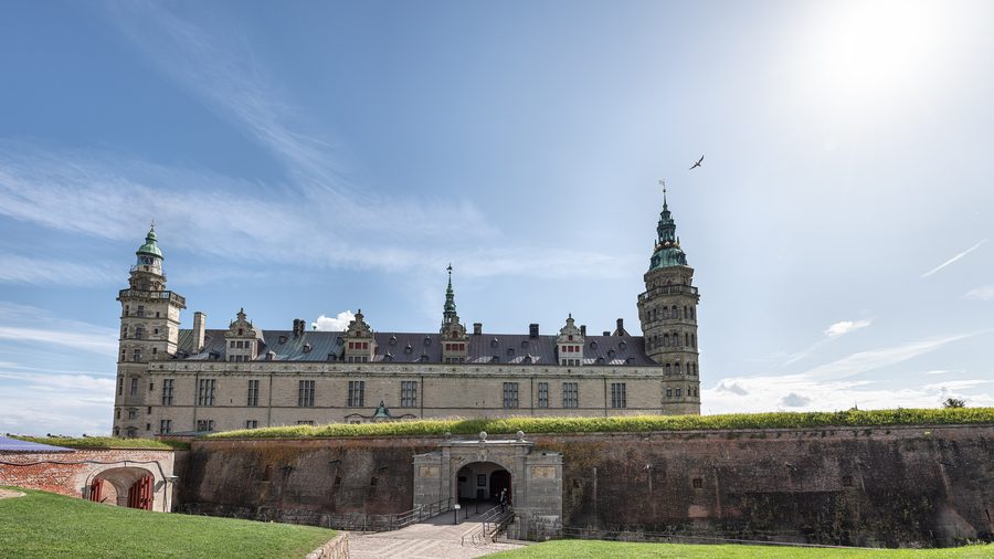 Le château de Kronborg à Helsingør, Danemark
