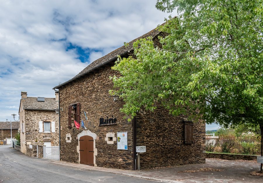 Mairie de Sainte-Juliette-sur-Viaur, Aveyron, France