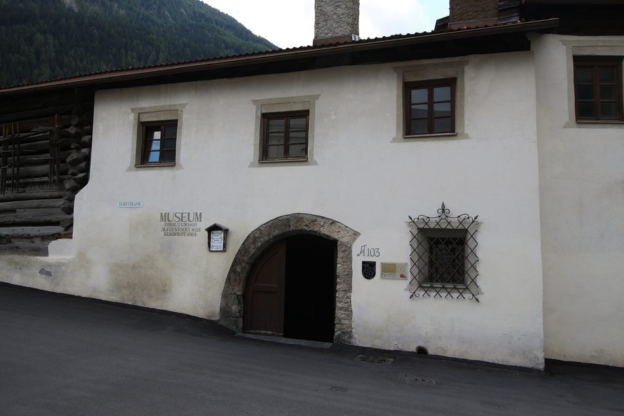 Musée local historique de Pfunds dans une ferme