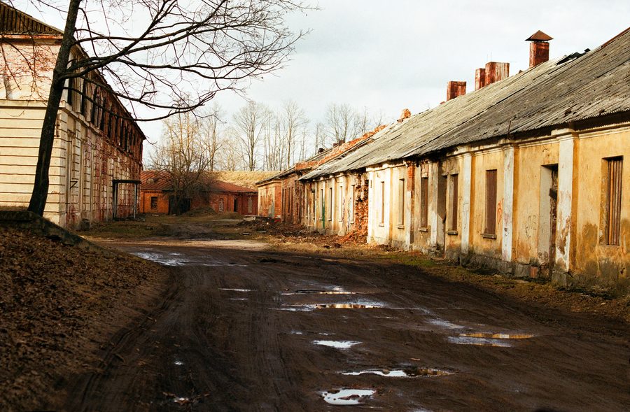 Vue extérieure de la forteresse de Daugavpils à Daugavpils, Lettonie