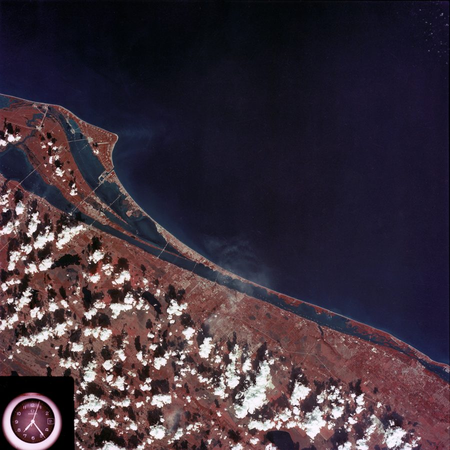 Vue aérienne de la côte atlantique de la Floride dans la région de Vero Beach