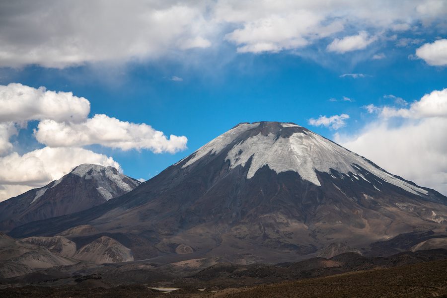 Paysage andin à Parinacota