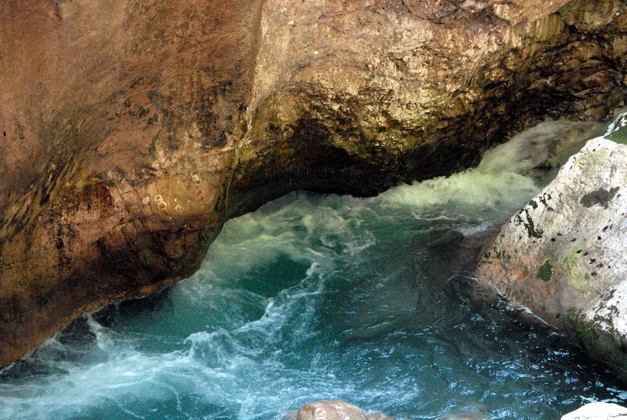 Gorge du ruisseau de Loibl dans les gorges de Tscheppa près de Ferlach