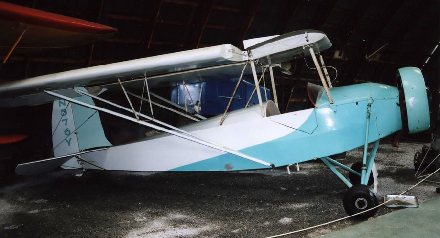 Avion léger Nicholas-Beazley NB-8G de 1931 au musée Old Rhinebeck Aerodrome dans l’État de New York
