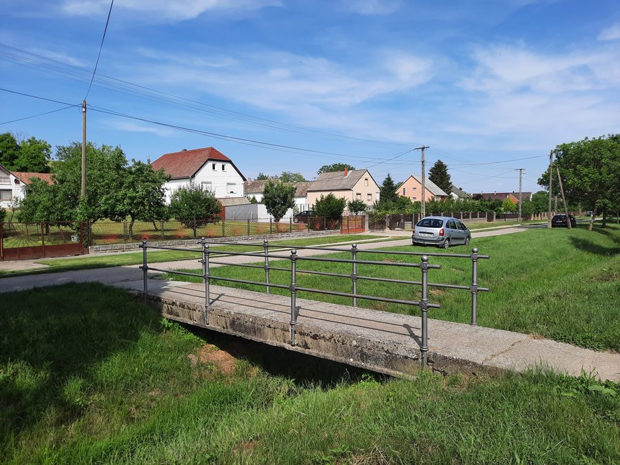 rue Dózsa György à Somberek en 2022