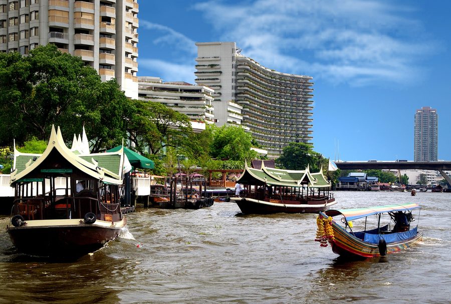 Le Chao Phraya à Bangkok