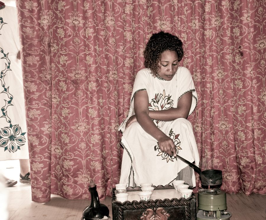 Cérémonie du café à Addis Ababa