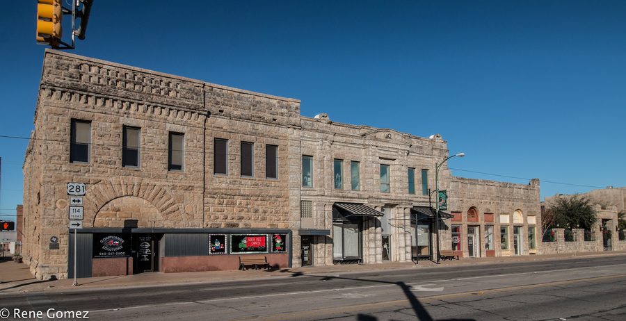 Bâtiments historiques à Jacksboro, Texas