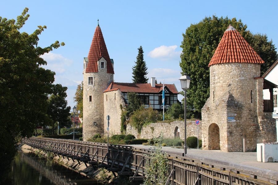 Maderturm et remparts d’Abensberg