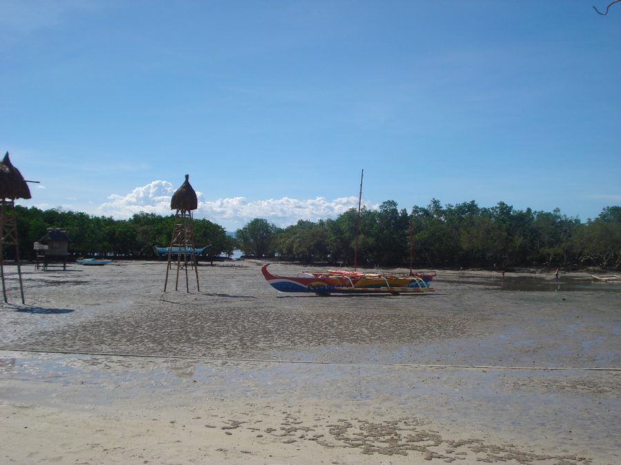Statue au sanctuaire de Lapu-Lapu sur l’île de Mactan