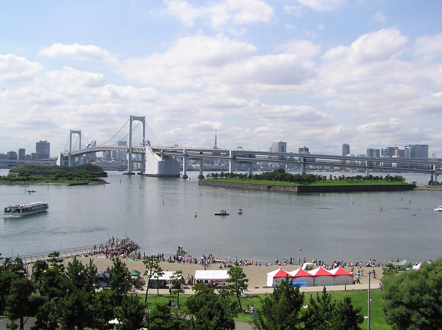 Rainbow Bridge à Odaiba, Tokyo