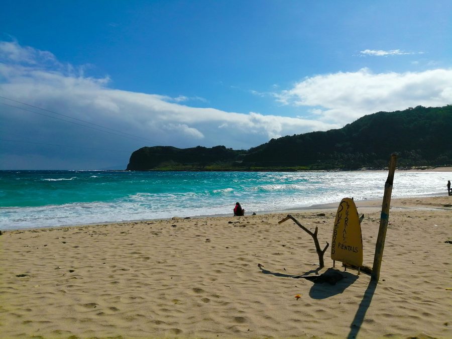 Plage de Blue Lagoon à Pagudpud