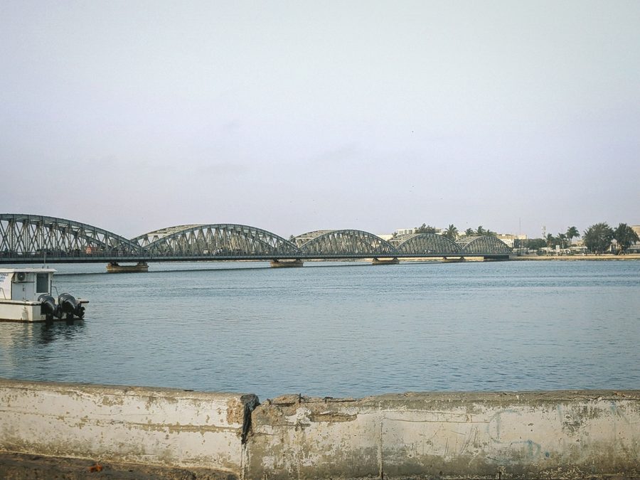 Pont Faidherbe reliant Sor à Ndar à Saint-Louis