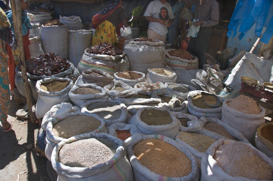 Marché à Dire Dawa, en Éthiopie