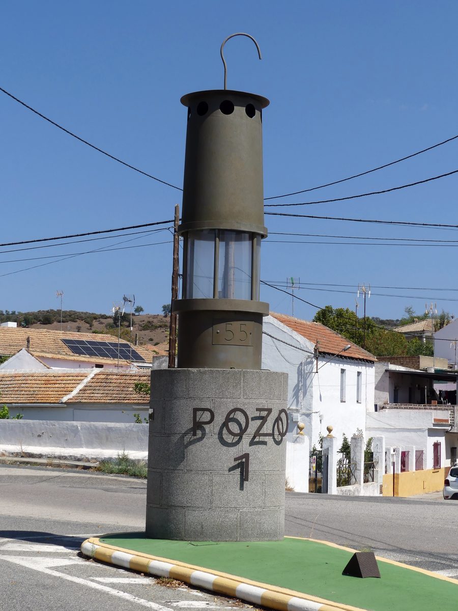 Rotonda del Pozo 1, un monument dédié à l’histoire minière de Villanueva del Río y Minas