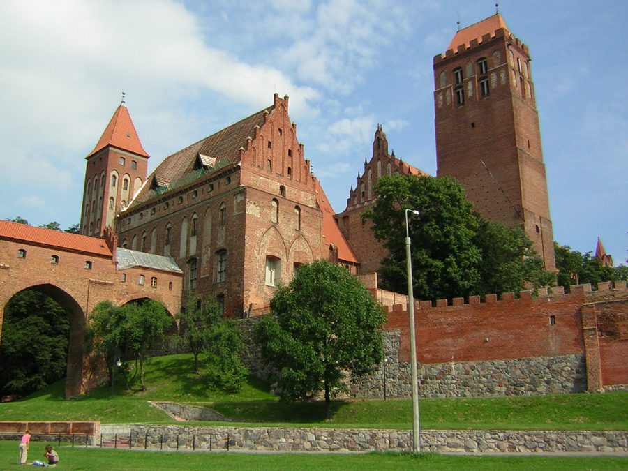 Château de Kwidzyn avec la cathédrale Saint-Jean-l’Évangéliste