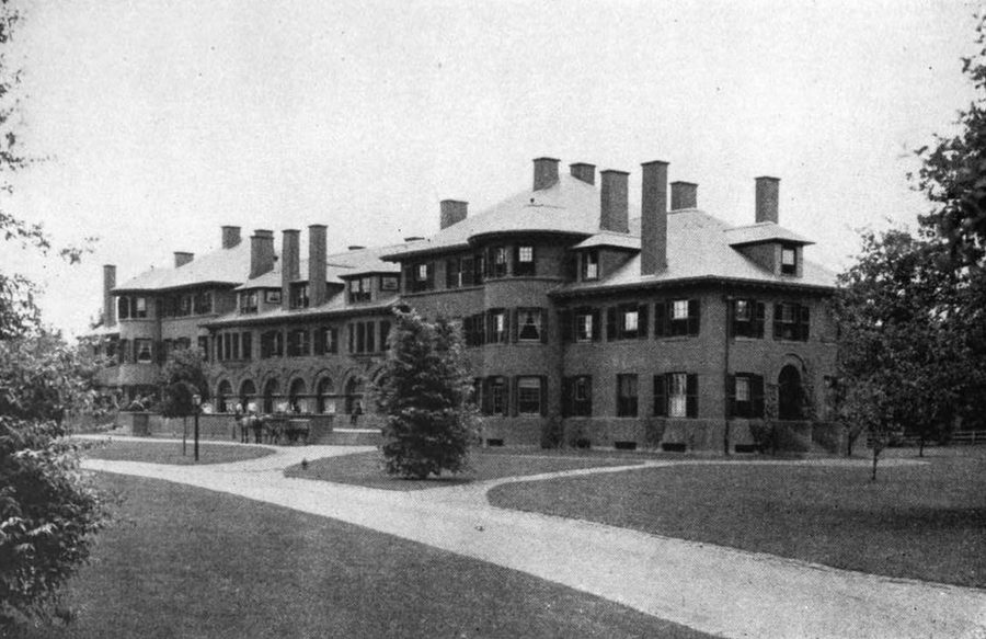 Upper House sur le campus de la Lawrenceville School dans le New Jersey