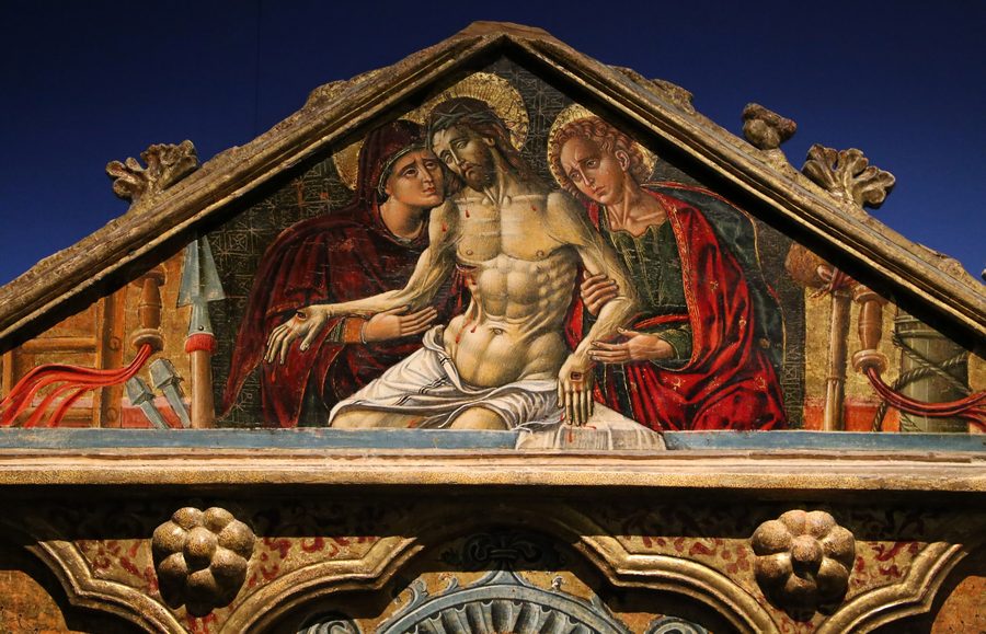 Madone à l’Enfant et saints, 1505, à Santa Maria Maggiore à Guglionesi