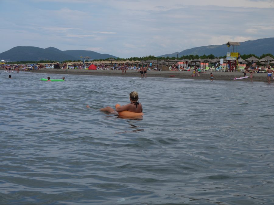 Velika Plaža, la longue plage de sable près d’Ulcinj