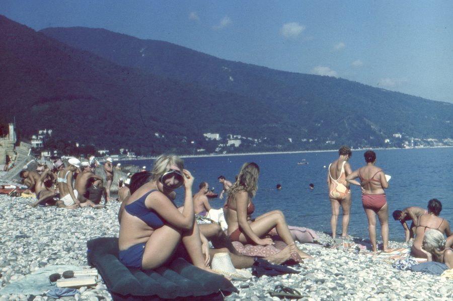 Plage à Gagra