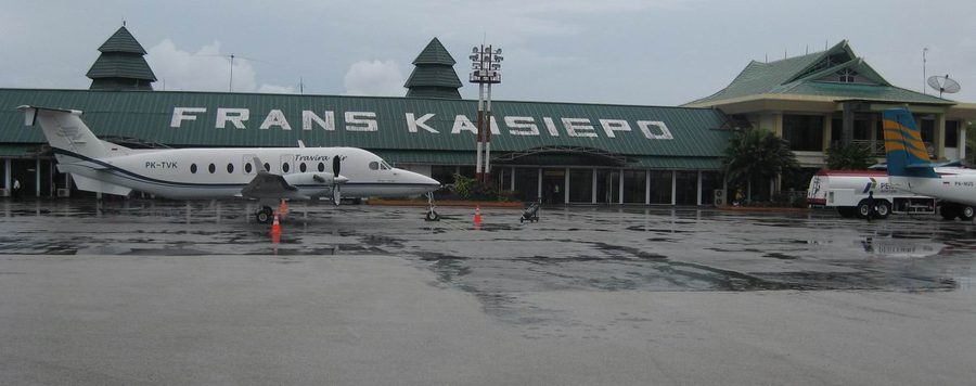 Beechcraft 1900D à l’aéroport Frans Kaisiepo à Biak